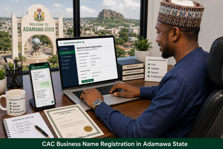CAC Business Name Registration in Adamawa State
