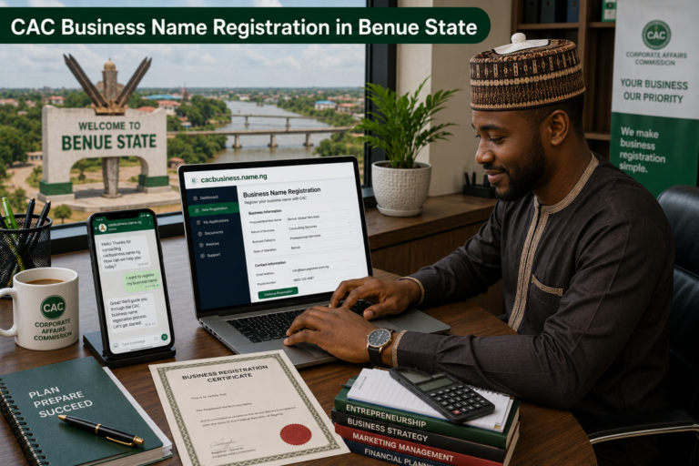 CAC Business Name Registration in Benue State