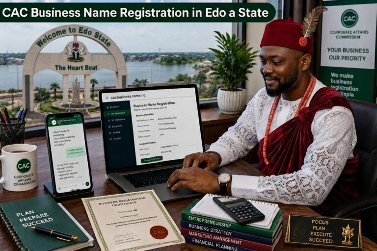 CAC Business Name Registration in Edo State