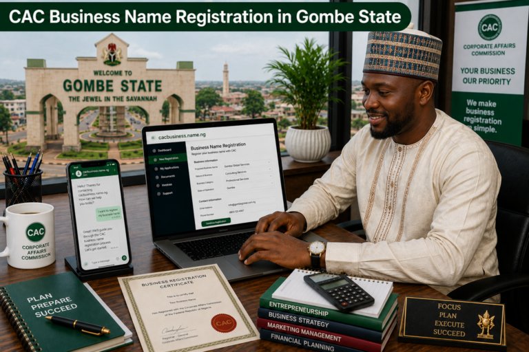 CAC Business Name Registration in Gombe State