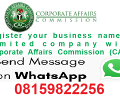 CAC business name registration in Garki II, Abuja FCT State, Nigeria